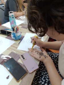 Мехенді з Анастасією Цицаркіною