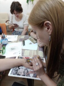 Мехенді з Анастасією Цицаркіною