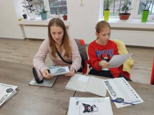 Читання й переклад учнями тексту від вчителя Юлії Вовк