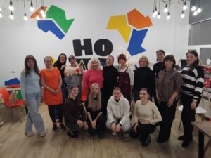 Спільне фото з Анастасією Цицаркіною