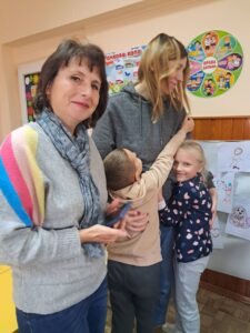 Фото із психологинею Наталією Таран