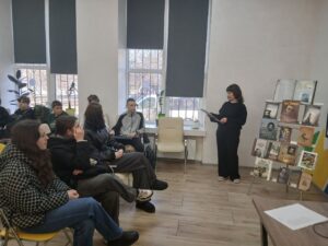 Захід провела фахівчиня відділу сімейного читання Наталія Чукань