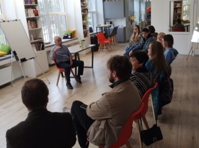 заняття English Speaking Club з носієм мови Алексом