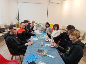 Майстерка з розпису барельєфів костелу святого Антонія