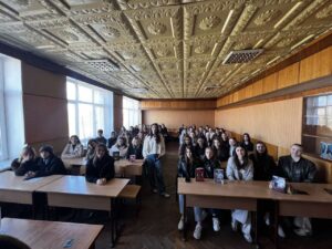 Спільне фото з Ксенією Циганчук