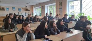 У заході взяли участь студенти І курсу груп ЕКР-1/1 та ОП-1/1 разом із викладачем Бондарець Марією Іванівною