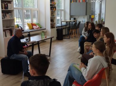 Заняття English Speaking Club з Алексом